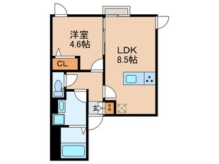 IXO南台の物件間取画像